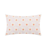 Triogift Embroidered Daisies Cushion Cover