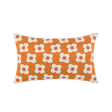 Triogift Embroidered Daisies Cushion Cover