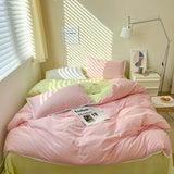 Triogift Pastel Lace Edge Bedding Set