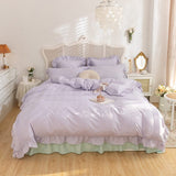 Triogift Little Princess Ruffle Bedding Set