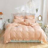 Triogift Little Princess Ruffle Bedding Set