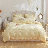 Triogift Little Princess Ruffle Bedding Set