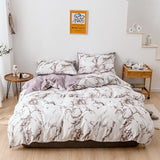 Triogift Marble Bedding Set