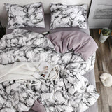 Triogift Marble Bedding Set