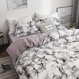 Triogift Marble Bedding Set