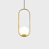 Triogift Golden Balls Elegant Pendant Light