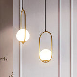 Triogift Golden Balls Elegant Pendant Light