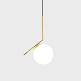 Triogift Golden Balls Elegant Pendant Light