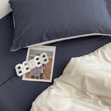 Triogift Dusty Shades Plain Bedding Set