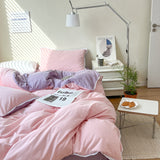 Triogift Pastel Lace Edge Bedding Set