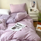 Triogift Pastel Lace Edge Bedding Set