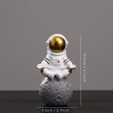 Triogift Spaceman Figurines Sculpture