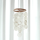 Triogift Bamboo Shell Wind Chime