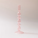 Triogift Danish Pastel Colorful Layered Candle Stick