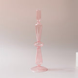 Triogift Danish Pastel Colorful Layered Candle Stick