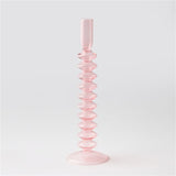 Triogift Danish Pastel Colorful Layered Candle Stick