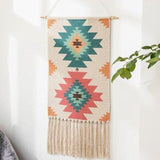 Triogift Bohemian Geometric Tufted Wall Tapestry