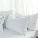 Triogift White Washed Cotton Bedding Set