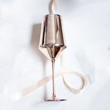 Triogift Elegance Rose Gold Goblet