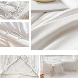 Triogift Ruffle Lace Bedding Set