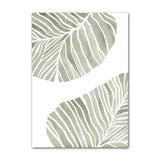 Triogift Sage Green Aesthetic Ornaments Canvas Posters