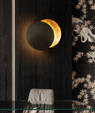 Triogift Creative Rotatable Moon Phase Wall Lamp