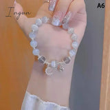 Sea Blue Treasure Moonlight Crystal Bracelet