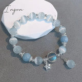 Sea Blue Treasure Moonlight Crystal Bracelet