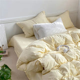 Triogift Crumpled Sheets Bedding Set