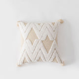 Triogift Bohemian Geometry Tufted Pillow