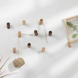 Triogift Creative Wooden Wall Hooks