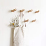 Triogift Creative Wooden Wall Hooks