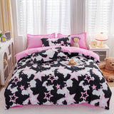 Triogift Y2K Stars Bedding Set